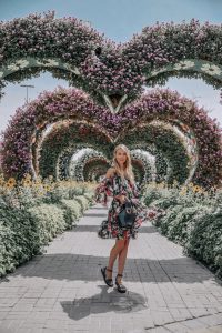 Leonie Hanne at the Miracle Garden