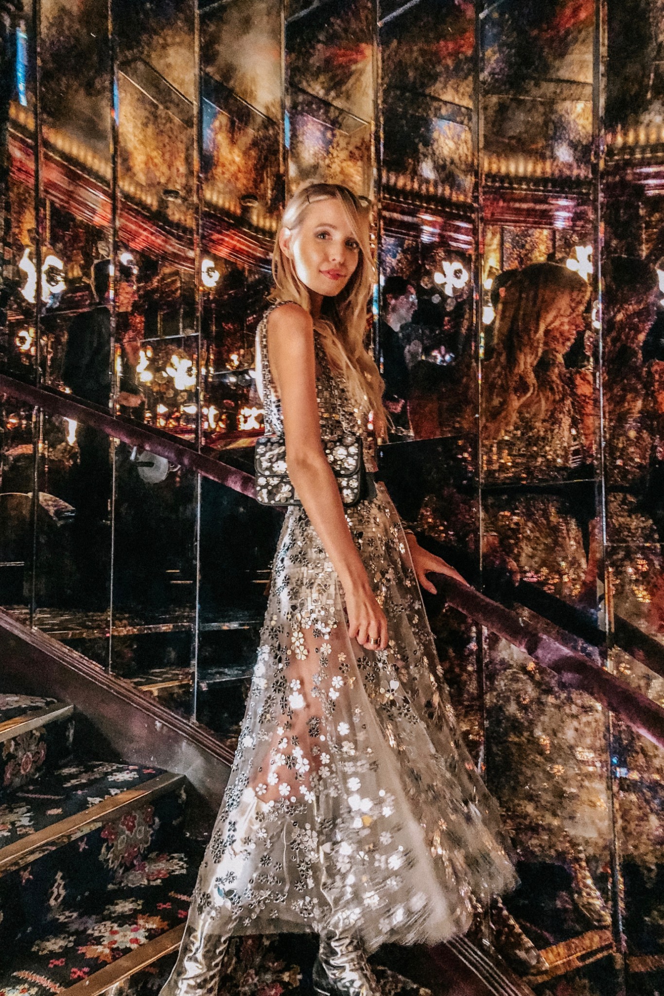 Ohh Couture Leonie metallic Dior outfit - Leonie Hanne