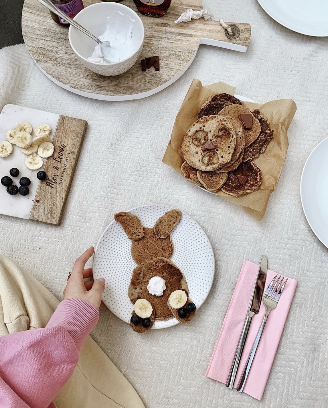 Ohh Couture Easter Pancakes