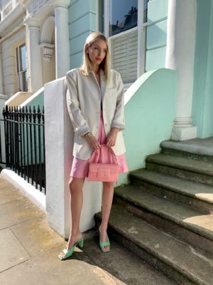 Spring pastels outfit Leonie Hanne