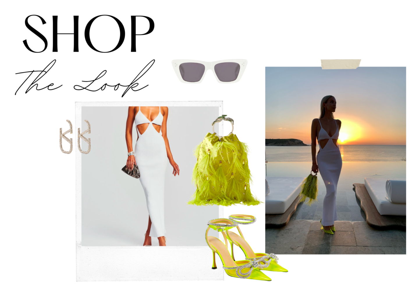 SHOP THE LOOK | WHITE X LIME