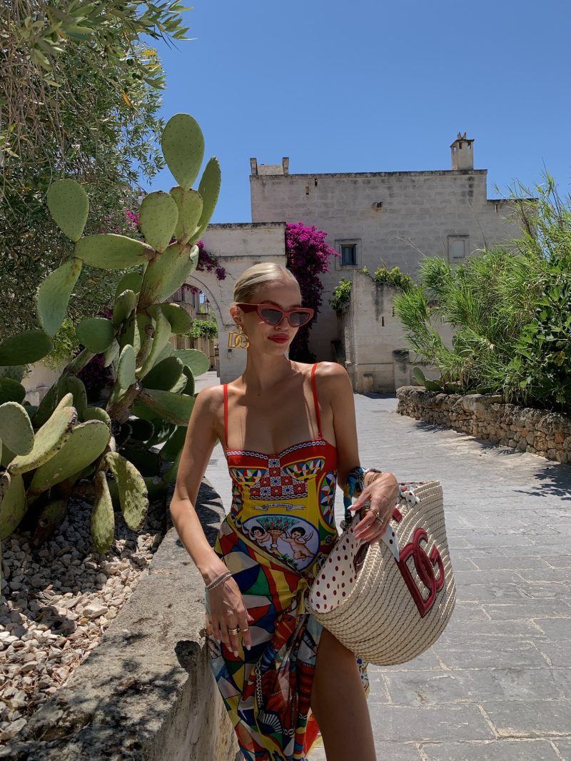 DOLCE & GABBANA ALTA MODA, PUGLIA - Leonie Hanne