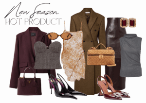 New Season hot product featuring items from suede woven crossbody bags, patent stiletto heels and burgundy tote bag