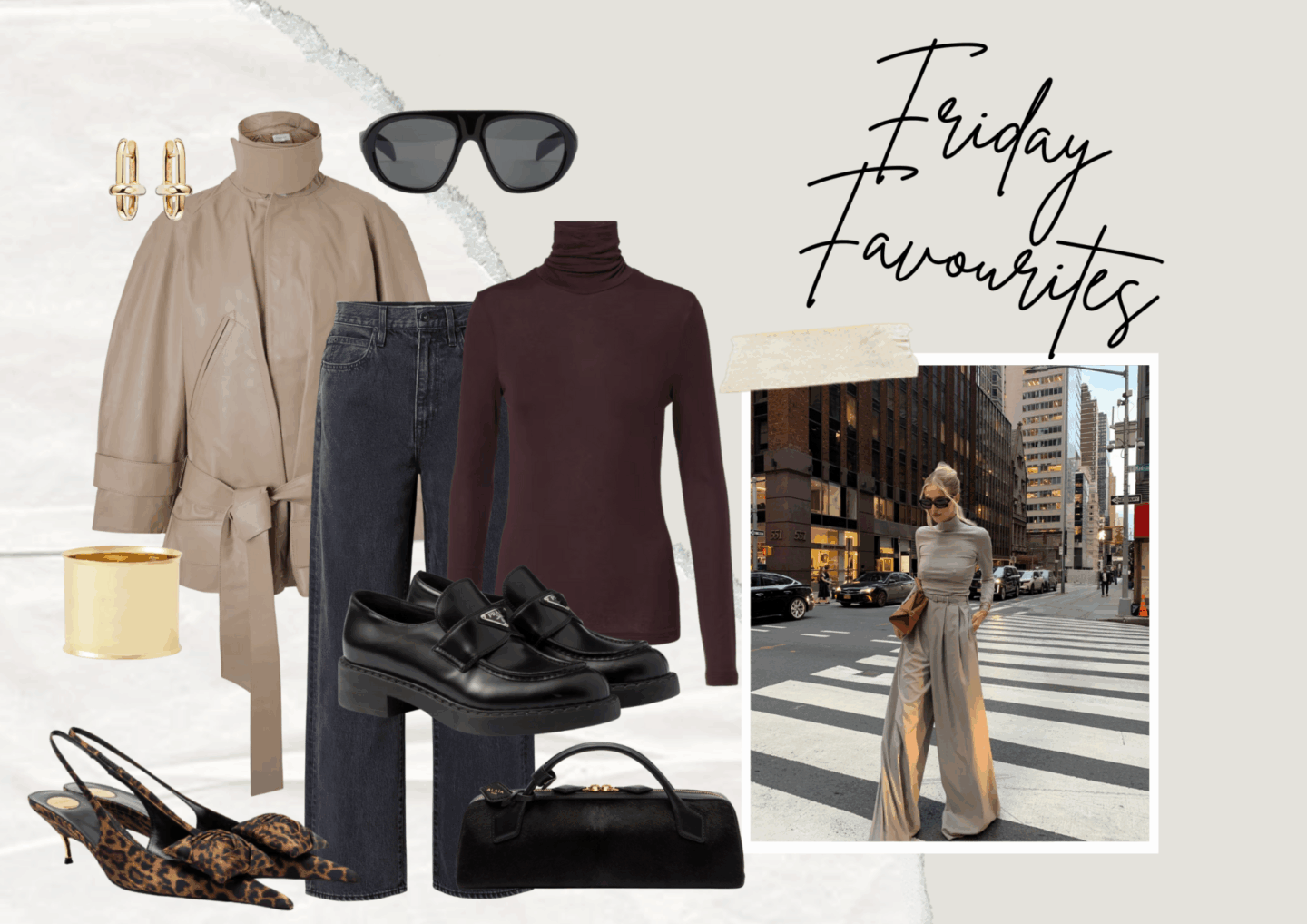 Friday Faves featuring autumnal style and leopard print accessories